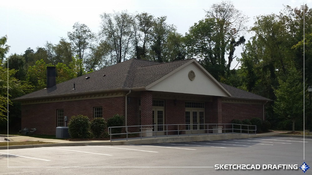 Completed crematorium at Allen Funeral Home located in Bloomington, Indiana