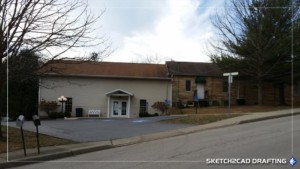 Existing building photograph of the Church of Jesus Christ located at 1100 East Miller Drive in Bloomington, Indiana