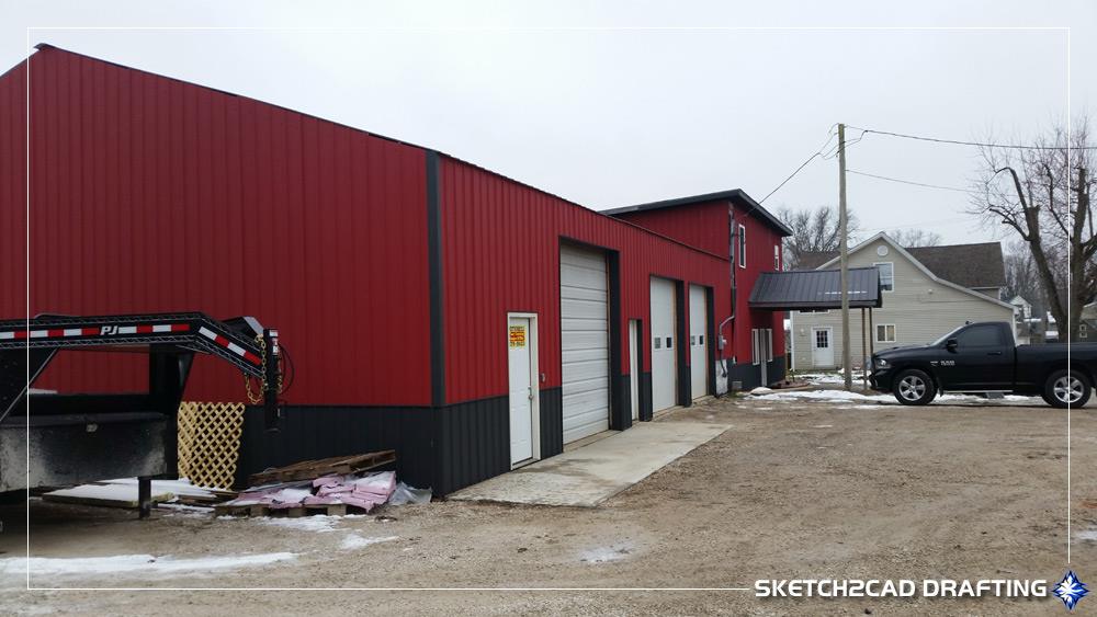 existing building photograph of a building located at ACGC Contracting 1120 Withers Lane Bedford, Indiana 47421 that was surveyed in 2019.